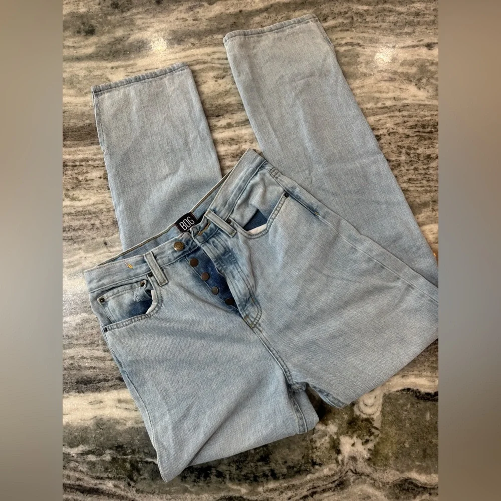 Urban Outfitters Light Blue Straight Leg Jeans - Picture 7 of 7